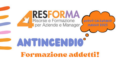 Resforma propone corso formazione addetti anrincendio