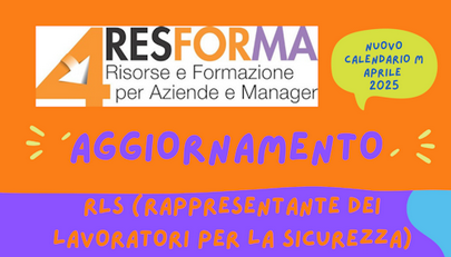 Resforma propone corso aggiornamento RLS